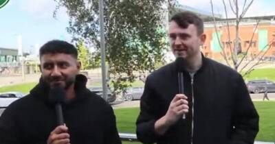 Moment Roy Keane gatecrashes Celtic podcast to offer response to Rangers loss
