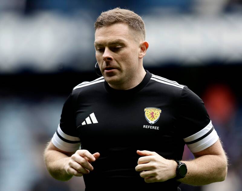 Bobby Madden questions John Beaton after major Celtic vs Rangers call
