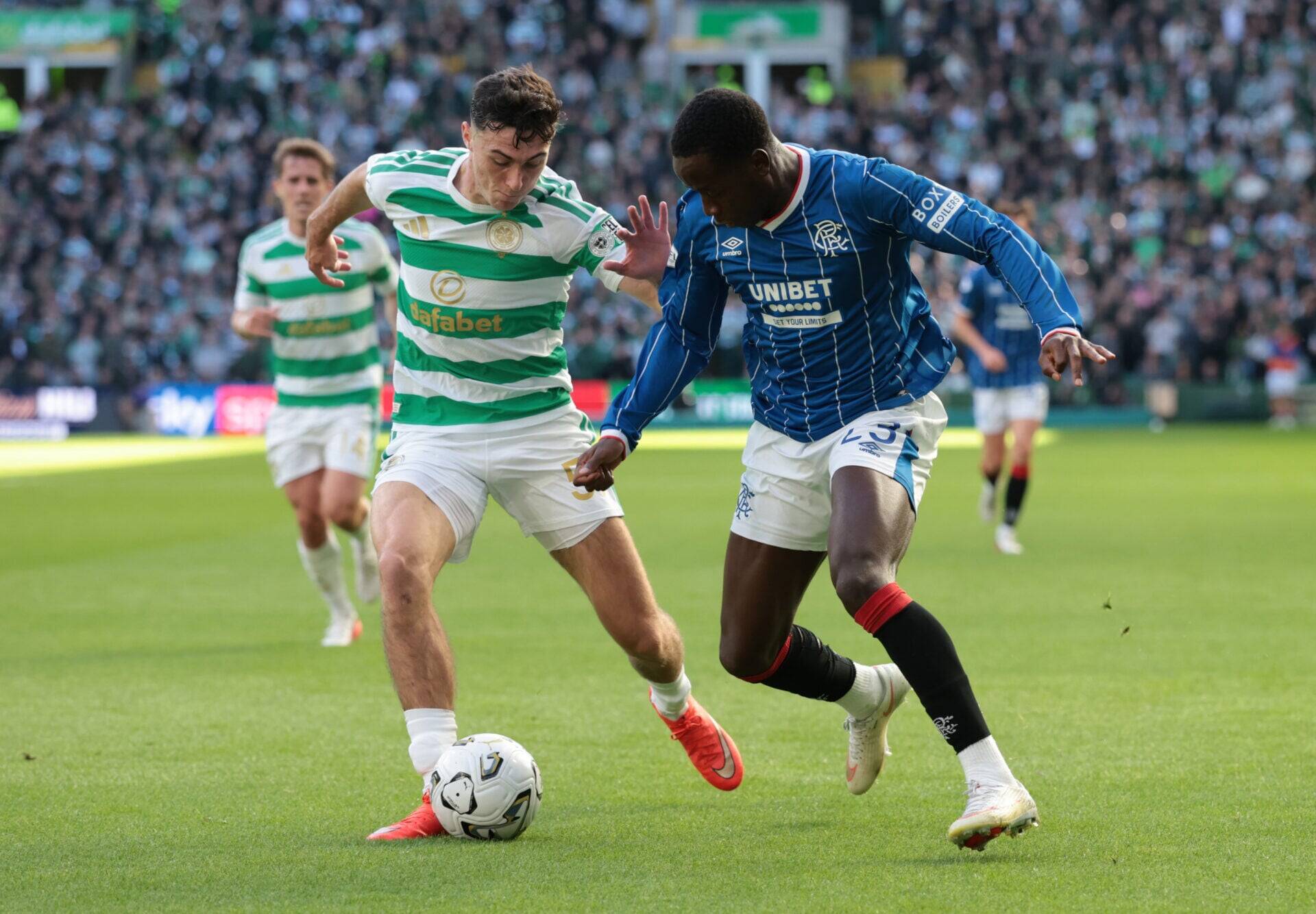 Colby Donovan’s numbers vs Rangers prove he is the only Celtic player who can hold his head up
