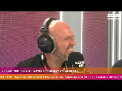 Beat the Pundit | Alex Rae Vs. David in Paisley