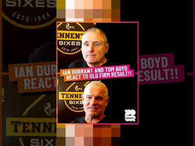 Ian Durrant and Tom Boyd React to O** F*** Result Ian Durrant and Tom Boyd React to O** F*** Result