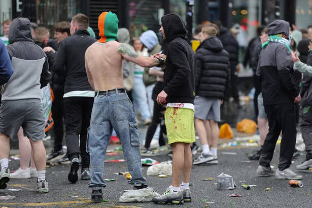 Two more charged over Celtic title party as Trongate disorder arrests hit 50