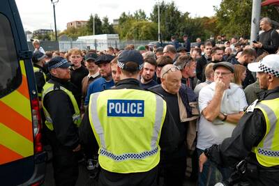 The incredible policing behind Millwall-West Ham shows up those in charge of Celtic and Rangers