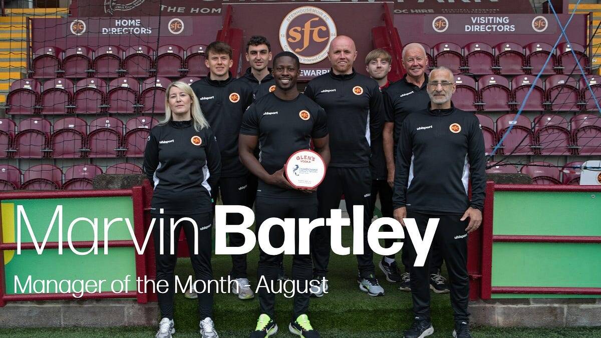 SPFL Monthly Awards