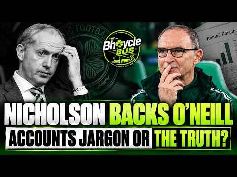 Nicholson Backs O’Neill Publicly but is This Just Accounts Jargon Or the Actual Truth?