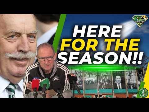 Strap On Your SEATBELTS Celtic Fans Martin is