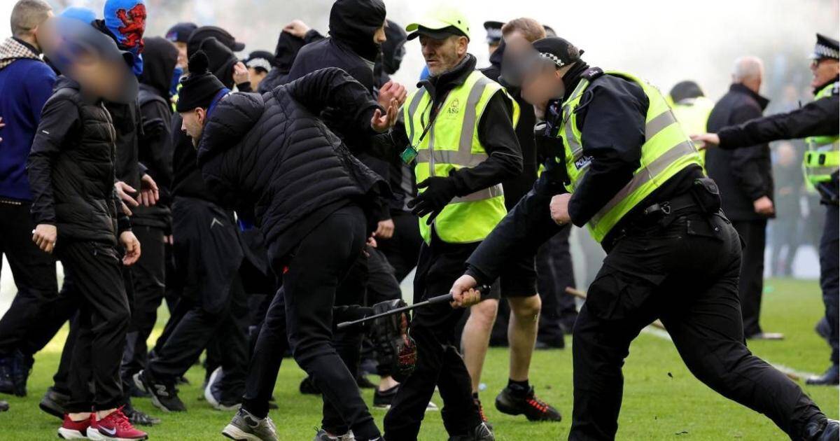 Rangers fan faces jail after urging mass pitch invasion during O** F*** chaos