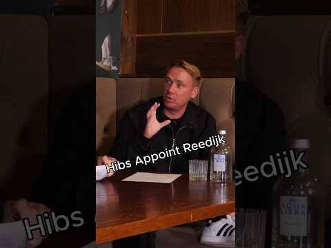 The Lads Discussed Marink Reedijk Before Today’s Appointment as New Hibernian Manager