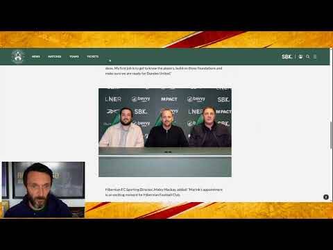 MARINK REEDIJK NEW HIBS MANAGER | What to Expect