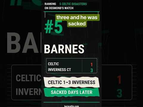 🔥Ranking 5 Celtic DISASTERS on Dermot Desmond’s watch
