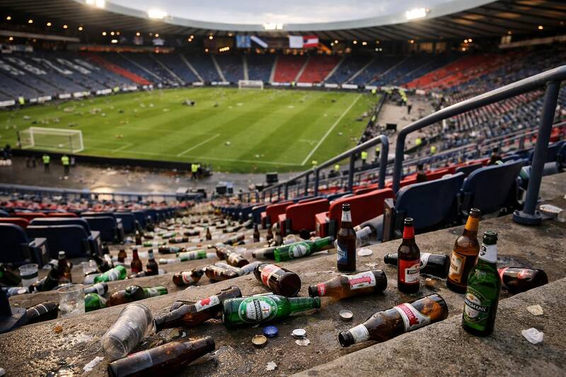 Scotland should think twice before football brings back the booze.