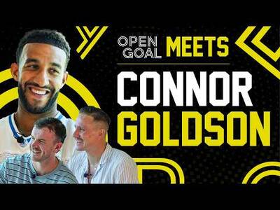 CONNOR GOLDSON | Open Goal Meets. Rangers Defender & Title Winner | Chats Ibrox, Gerrard & More!