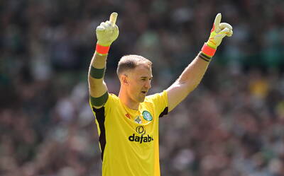 Former Celtic hero dresses up as iconic England goalkeeper