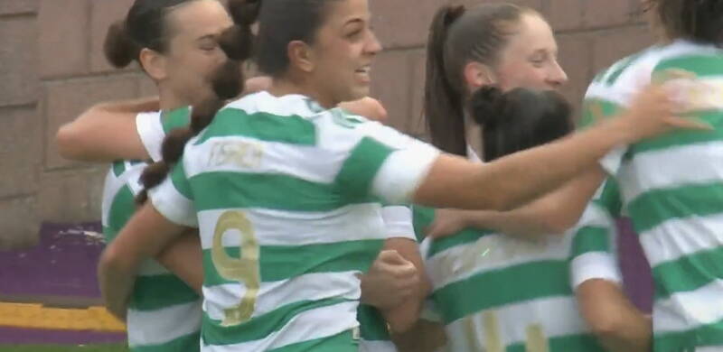 Video: All the goals as Rangers Women come from behind to lead Celtic after 30 mins