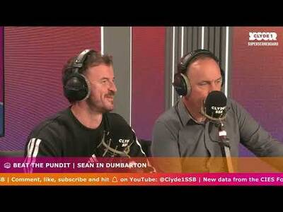 Beat the Pundit | Sean in Dumbarton V Roger Hannah