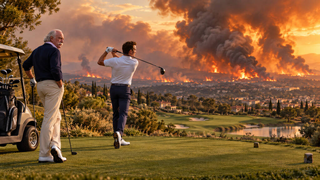 As fans wait for answers Desmond is golfing whilst Celtic burns.