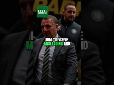 Brendan Rodgers is coming back to Glasgow… and Celtic fans could FINALLY hear his side of that explo