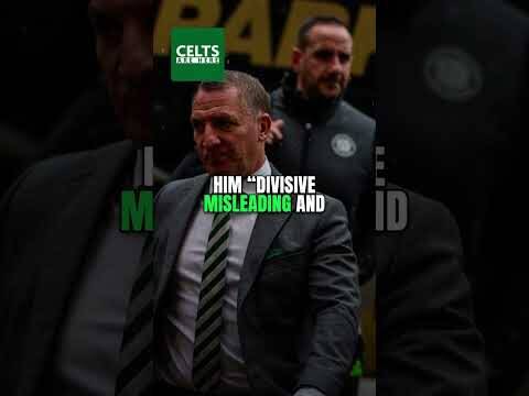 Brendan Rodgers is coming back to Glasgow… and Celtic fans could FINALLY hear his side of that explo