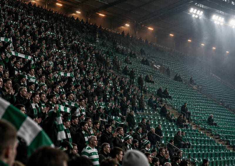 The real signs of crisis at Celtic are in the stands.
