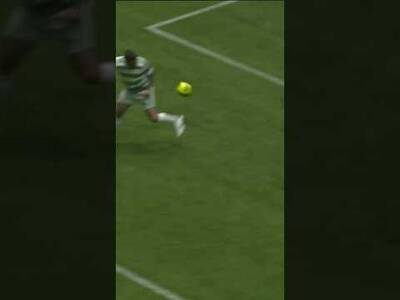 Gary Hooper beautiful flicked finish for Celtic against Kilmarnock at the Tennent’s Sixes