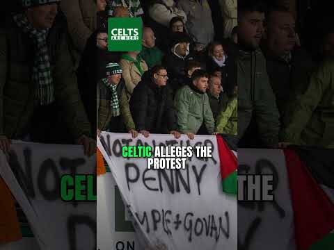 Celtic HIT BACK at Dermot Desmond protest 😳🍀