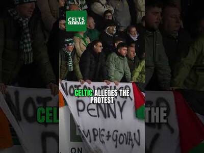 Celtic HIT BACK at Dermot Desmond protest 😳🍀 Celtic HIT BACK at Dermot Desmond protest 😳🍀