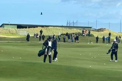 Celtic supremo Dermot Desmond targeted by fans in balaclavas with tennis balls during Dunhill Links
