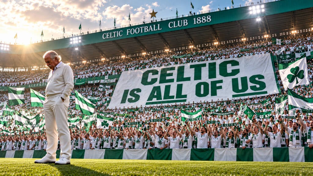 Celtic was not embarrassed yesterday. An elitist billionaire was.