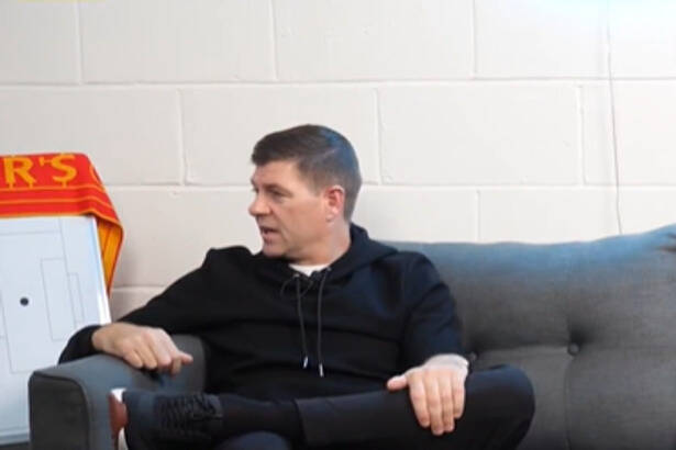 Steven Gerrard spared Rangers staffer the ‘sack’ after stepping in to calm fury over leaked dressing room video