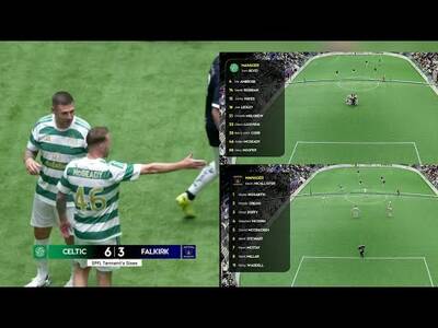 GOALFEST Celtic 6-3 Falkirk Full Game | 1/4 Finals Tennents Sixies
