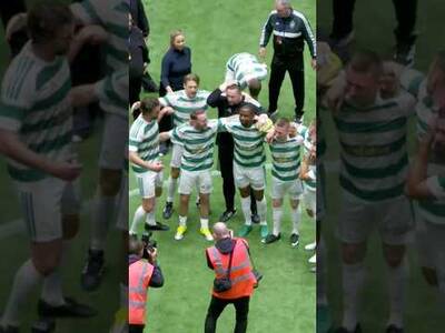 Full-time scenes as Celtic win the SPFL Tennent’s Sixes 🍀🏆 Full-time scenes as Celtic win the SPFL Tennent’s Sixes 🍀🏆