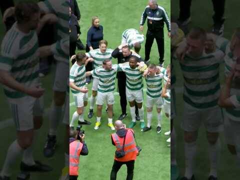 Full-time scenes as Celtic win the SPFL Tennent’s Sixes 🍀🏆