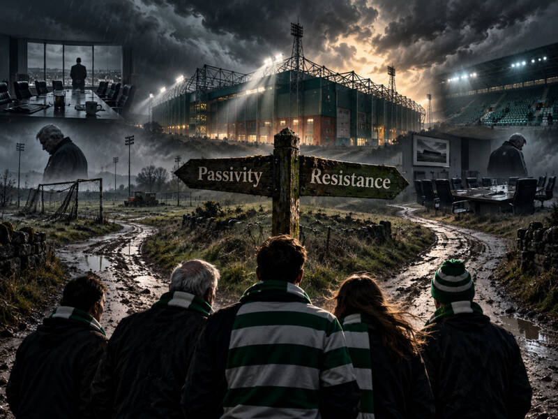 Celtic fans will be not be spooked by threats of the crisis we’re already in.
