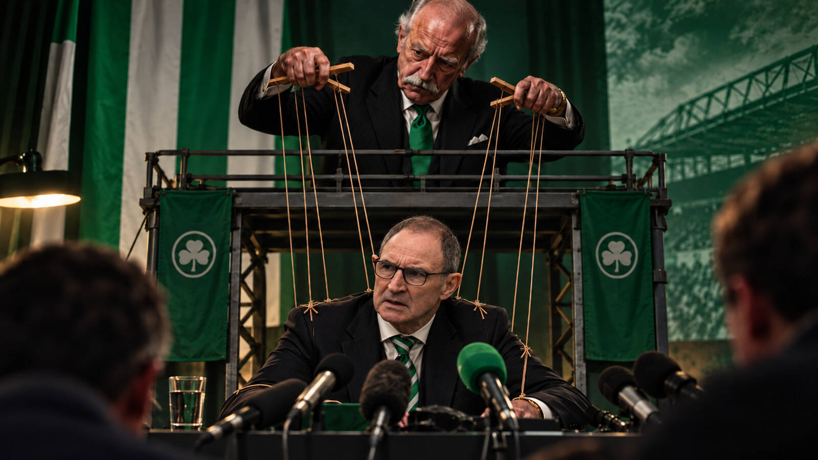 Martin O’Neill must be careful when he’s asked about the Desmond protests.