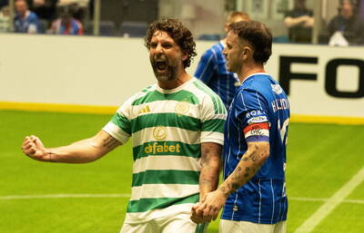 Charlie Mulgrew goes OTT with his Tennents Sixes celebrations Charlie Mulgrew goes OTT with his Tennents Sixes celebrations