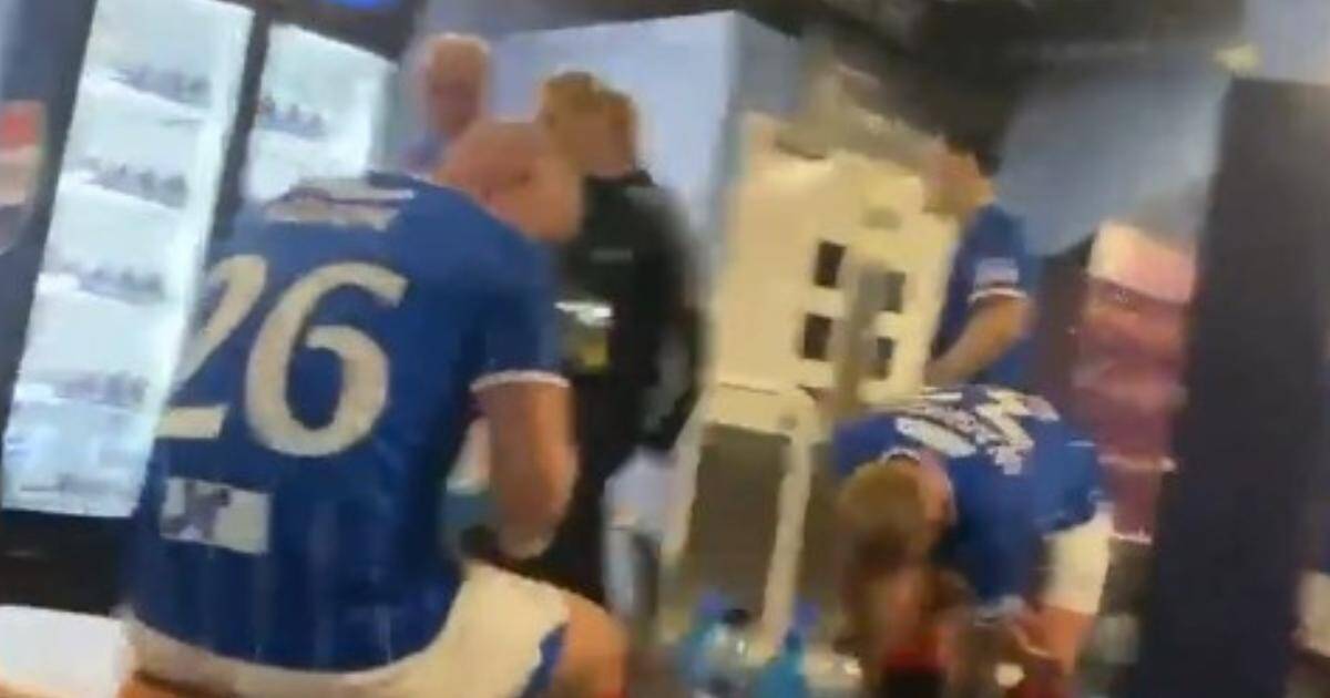 Derek Riordan trolls Kirk Broadfoot over furious Rangers dressing-room rant