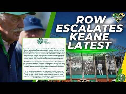 CELTIC FANS HIT BACK! Desmond Row Escalates
