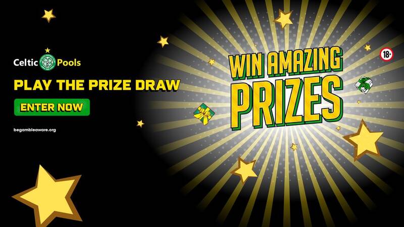 Win big with Celtic Pools Prize Draws