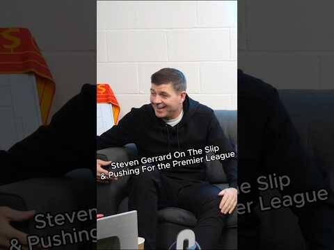 Steven Gerrard Looks Back On The Infamous Slip For Liverpool v Chelsea!