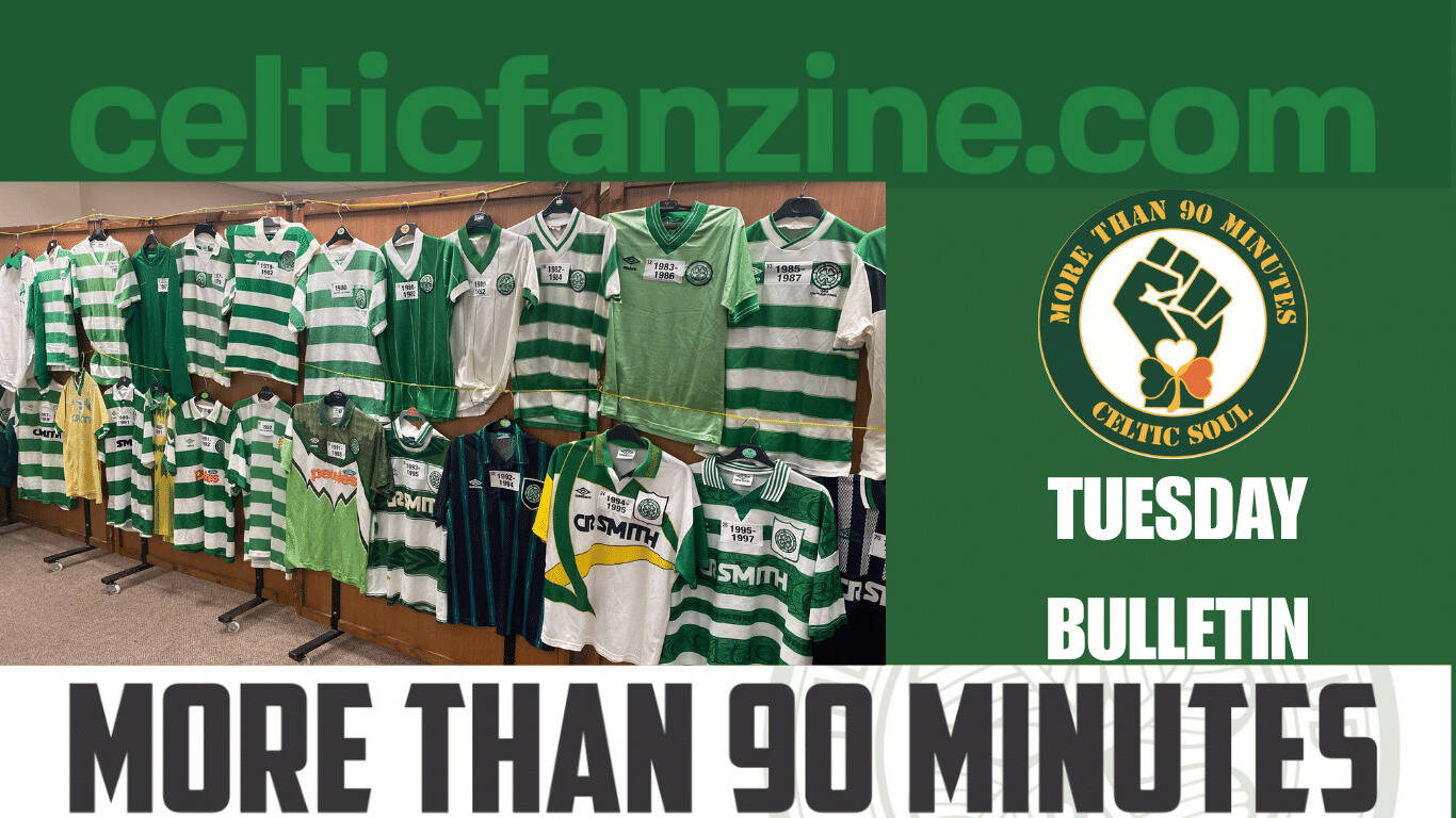 More than 90 Minutes Tuesday Bulletin