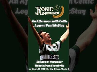 An Afternoon with Celtic Legend Paul McStay