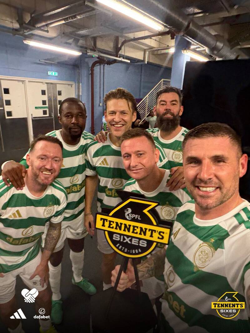 Watch: Gary Hooper completes hat-trick as Celtic beat Rangers in nine-goal thriller