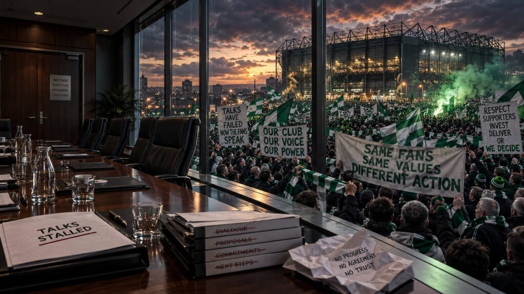 Of course talks will end the Celtic civil war, but this is not the time for them.