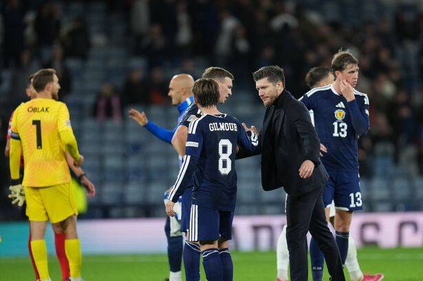 Sebastien Pocognoli and Scotland get it tight from the Hotline as Wilfried Nancy comparison drawn with Slovenia loss
