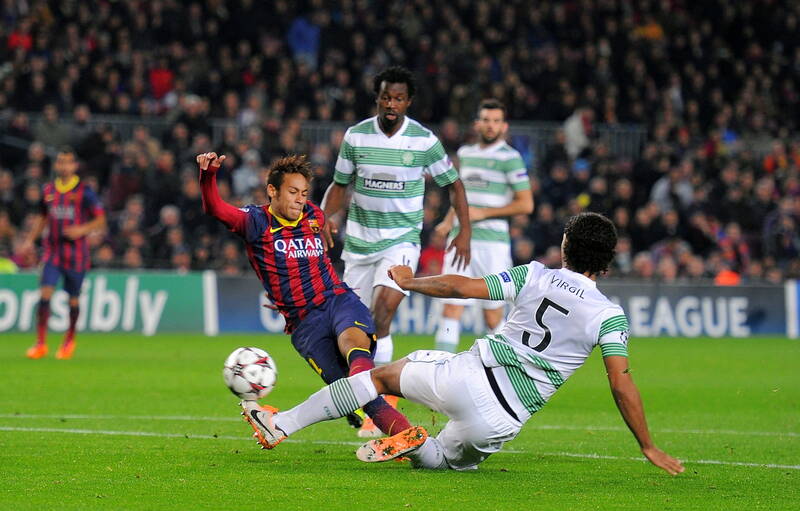 Watch: Virgil van Dijk’s Celtic performance against Barcelona resurfaces 13 years later