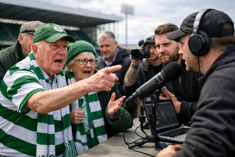 ‘A tiny minority of fans’ debunking the myth pushed by the Happy Clapping Celtic bootlickers
