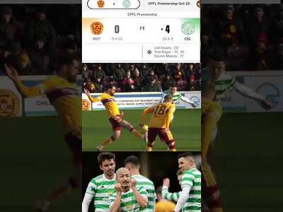 WHEN ANGE BALL DESTROYED MOTHERWELL 4-0 AT FIR PARK #CELTIC #angepostecoglou