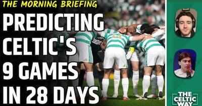 Celtic facing ‘make or break’ fixture run as concerns raised over crucial month