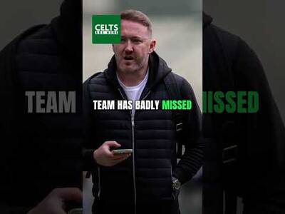 Aiden McGeady explains why he’s so excited for Jota’s return 🍀