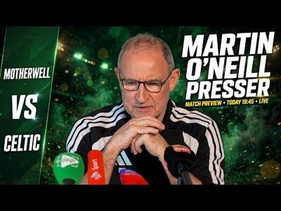 Martin O’Neill BREAKS SILENCE – Motherwell vs Celtic Press Conference 9th October Martin O’Neill BREAKS SILENCE – Motherwell vs Celtic Press Conference 9th October